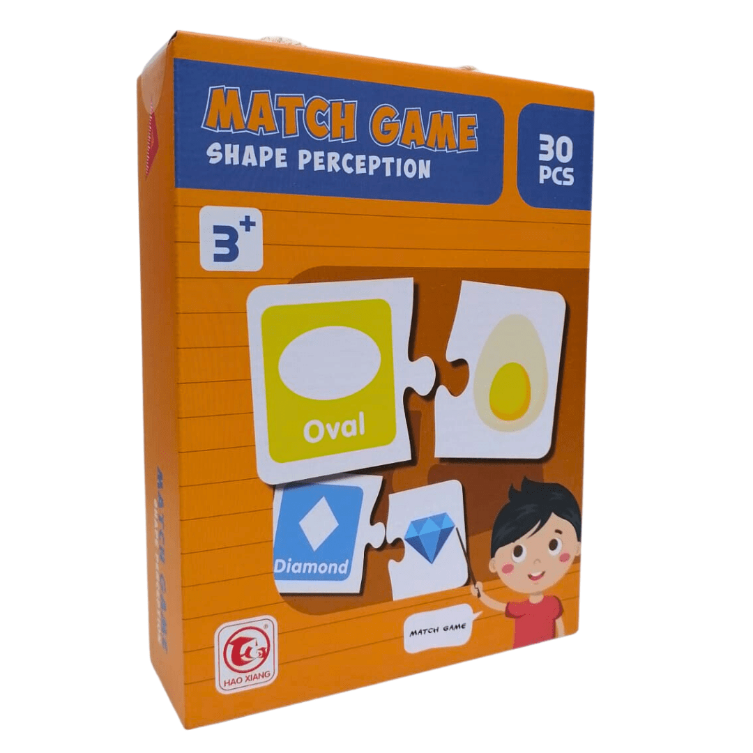 Match Game - Shape Perception (30pcs) Toys Not specified 