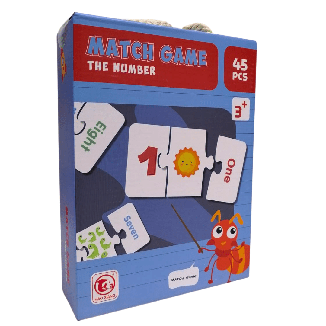 Match Game - The Number ( 45Pcs ) Toys Not specified 