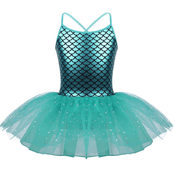 Mermaid Leotard Dress Emerald Dress Up Not specified 