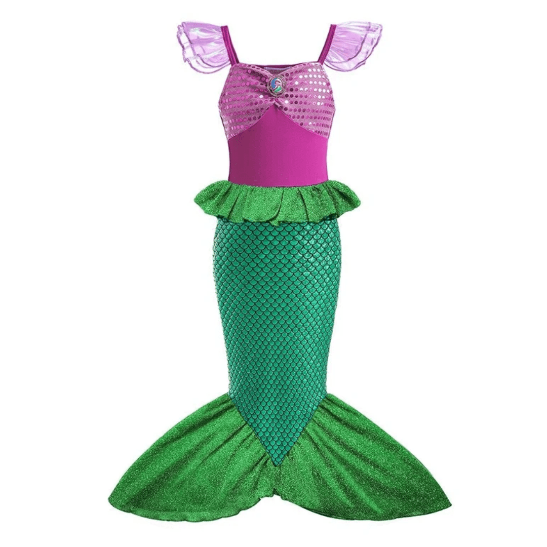 Mermaid Princess Costume Dress Up Not specified 