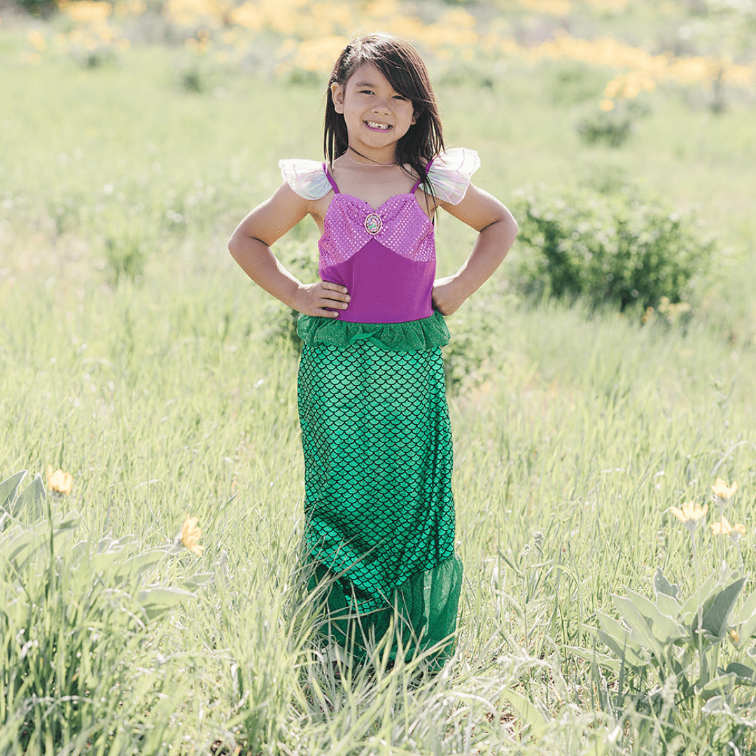 Mermaid Princess Costume Dress Up Not specified 