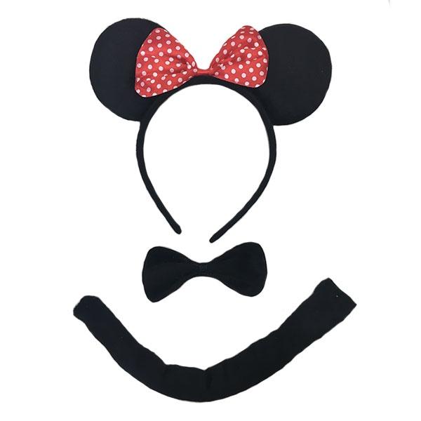 Mouse Set 3pc Dress Up Not specified 