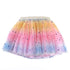 Multicoloured Star Tutu Skirt Dress Up Not specified 