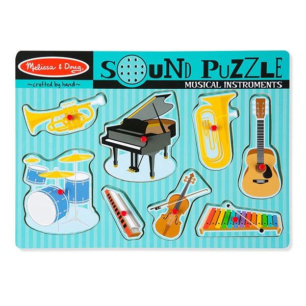 Musical Instruments Sound Puzzle Toys Melissa & Doug 