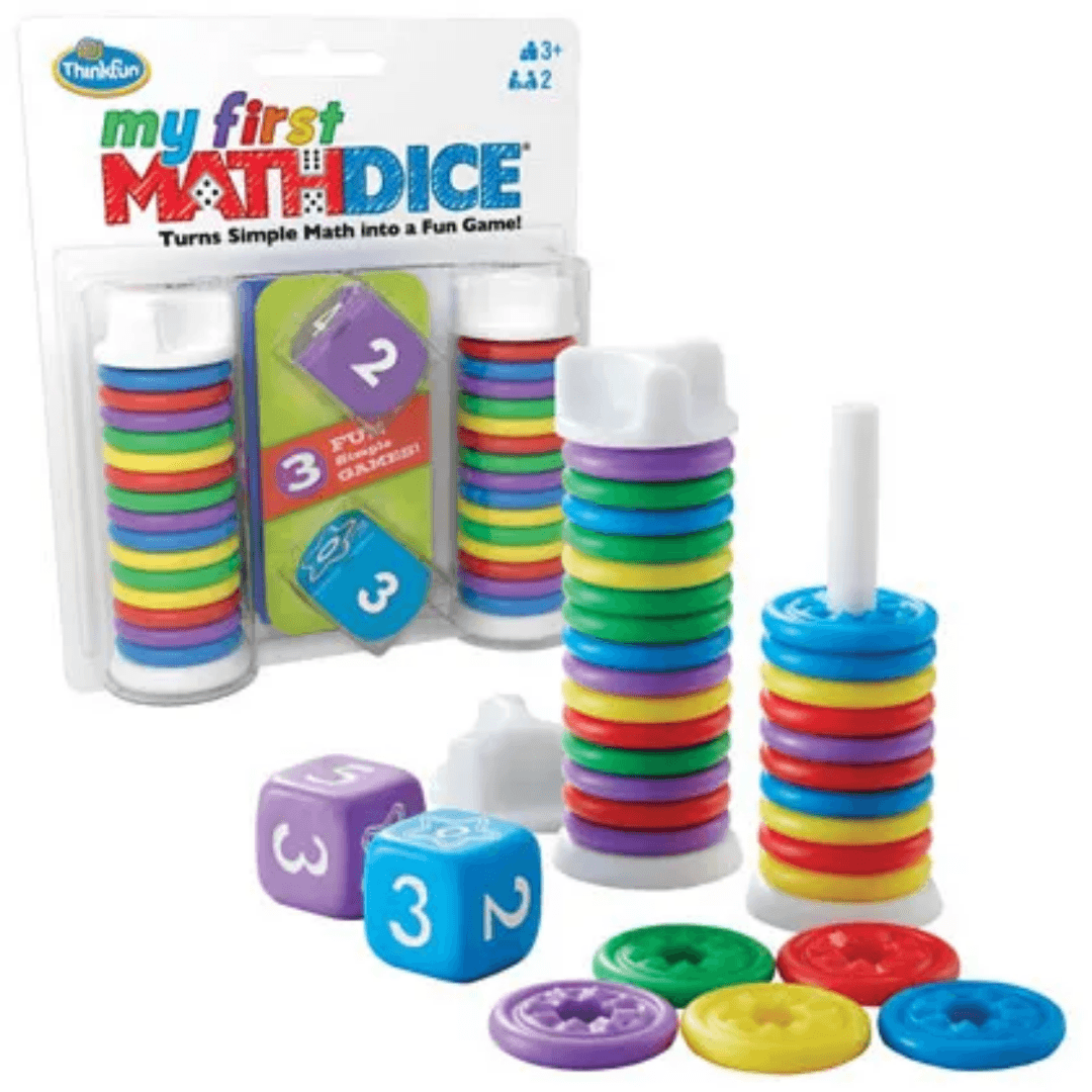 My First Maths Dice Toys Think Fun 