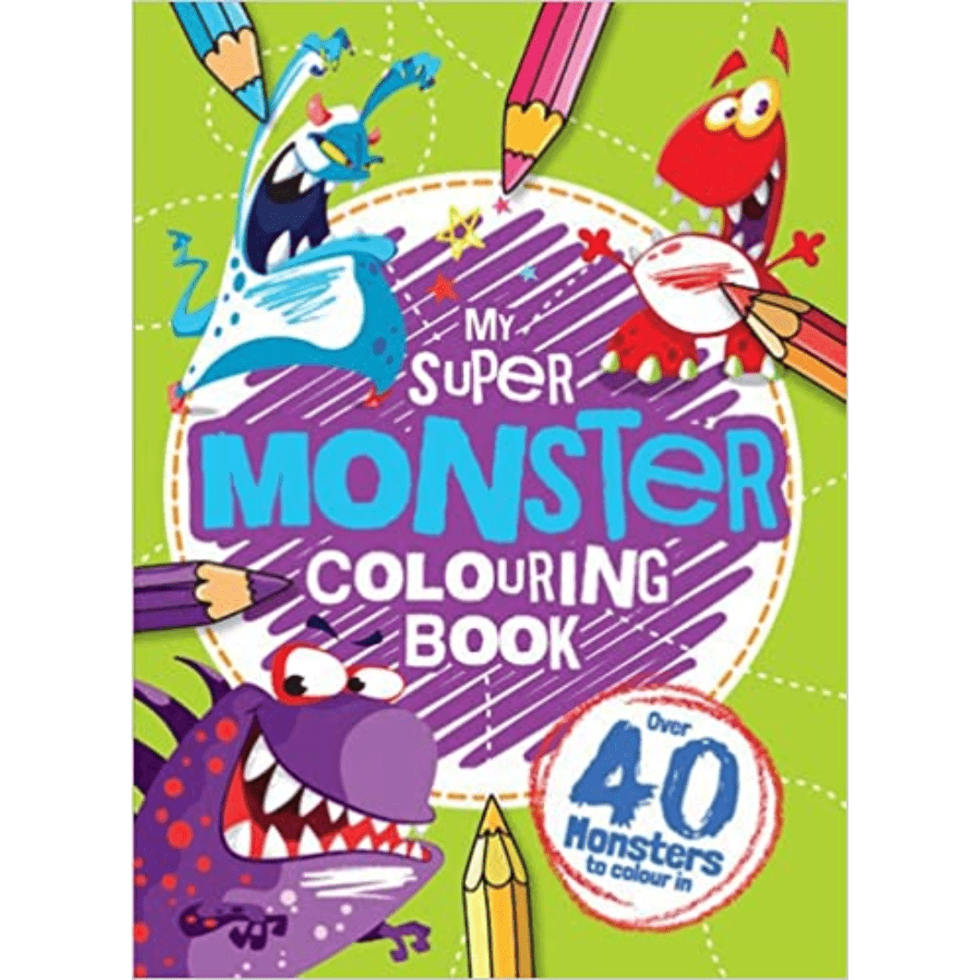 My Super Monster Colouring Book Toys Not specified 