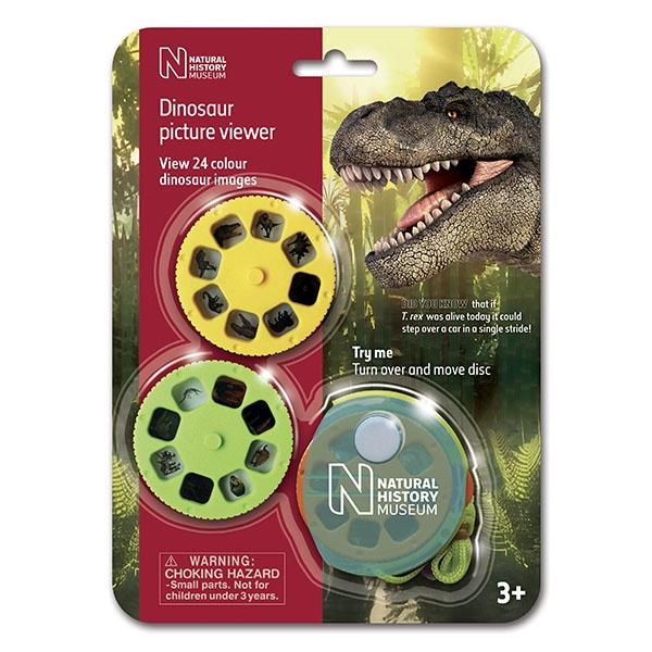 Natural History Museum Dinosaur Picture Viewer Toys Brainstorm 