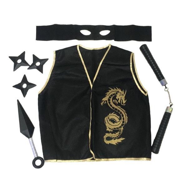 Ninja Vest & Weapon Set (Age 3-6) Dress Up Not specified 