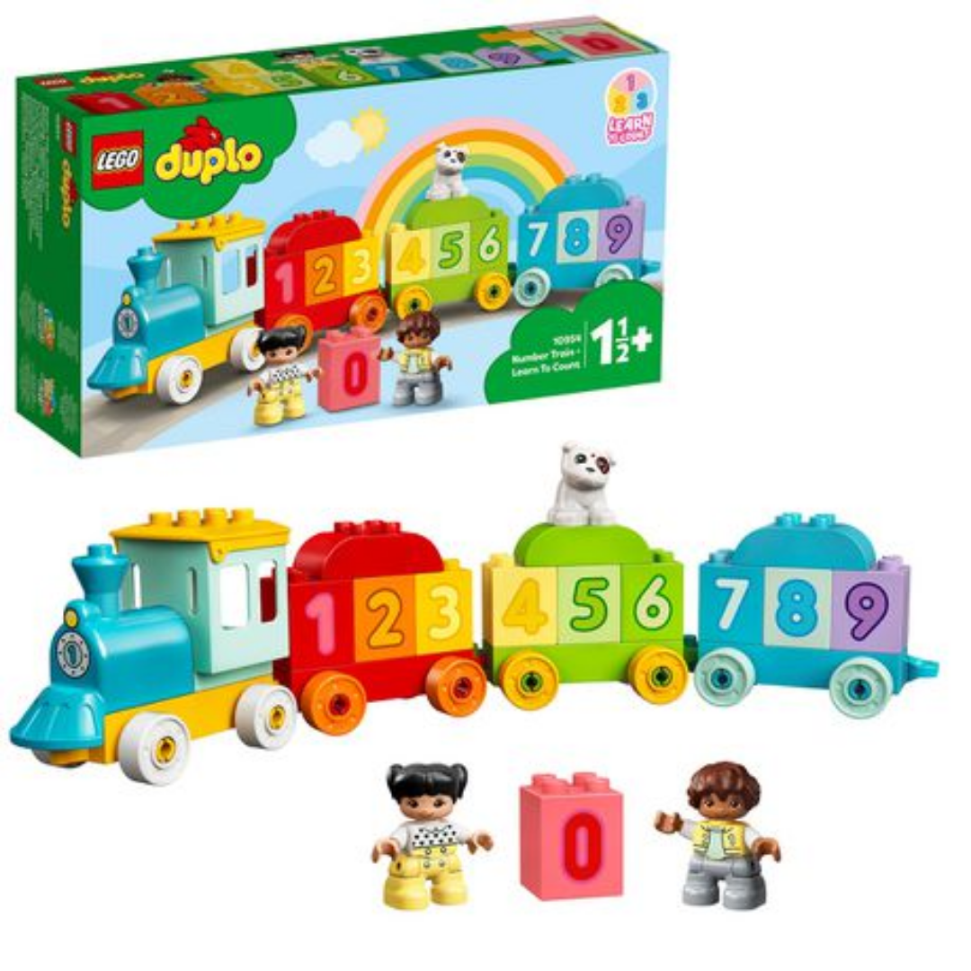 Number Train - Learn To Count Toys Lego 