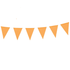 Orange Party Bunting Parties Not specified 