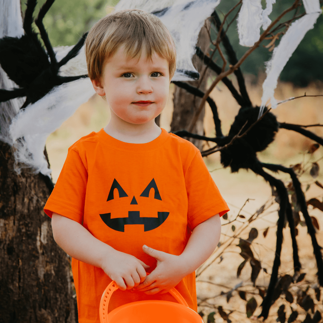 Orange Pumpkin T-Shirt Halloween Not specified 