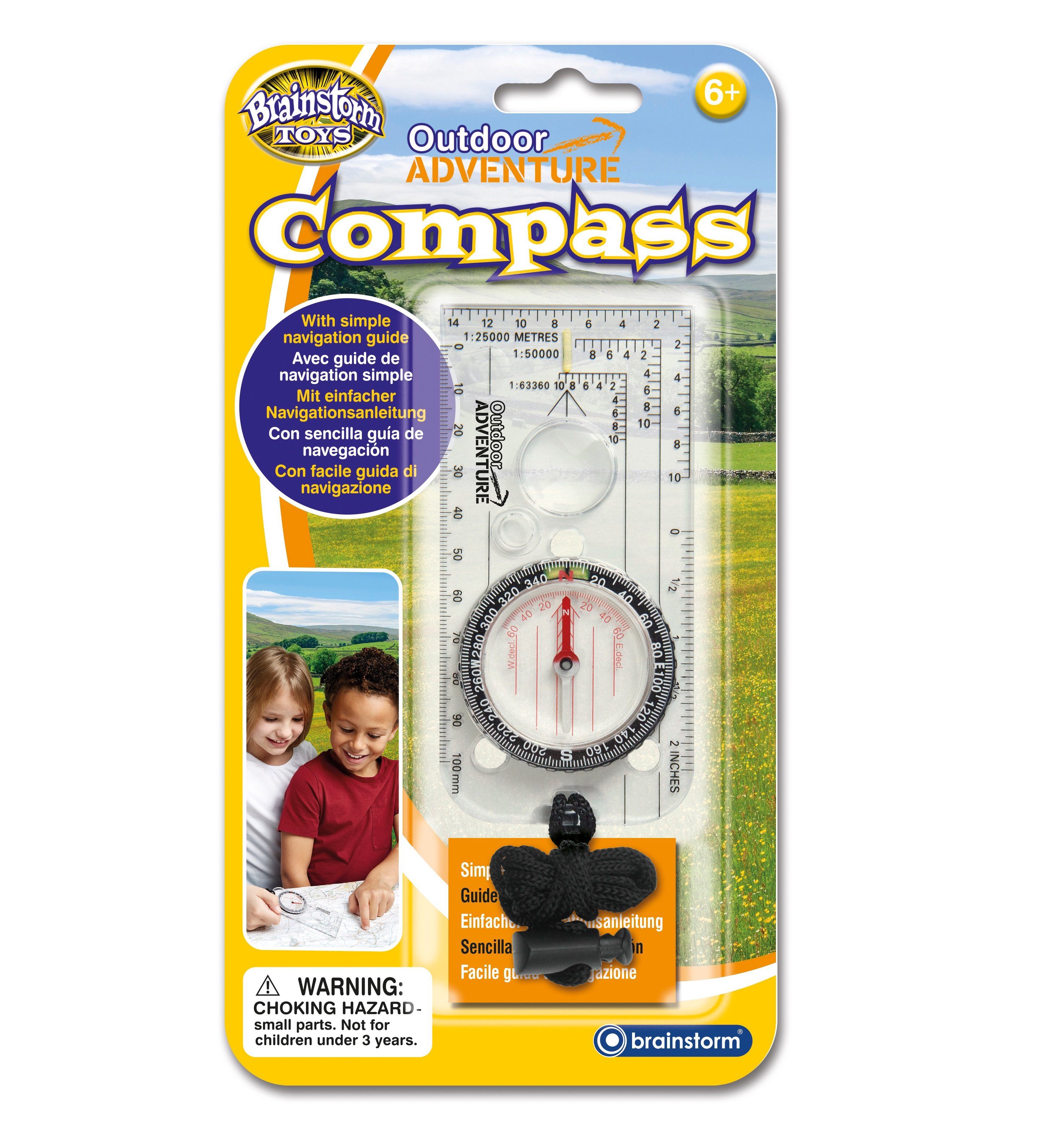 Outdoor Adventure Compass Toys Brainstorm 