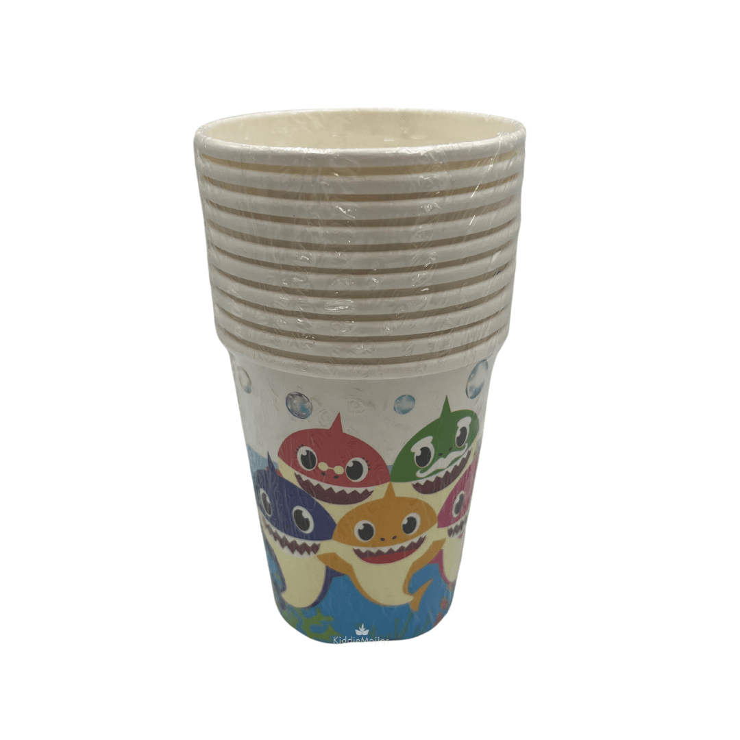 Paper Party Cups Baby Shark 10pc Parties Not specified 