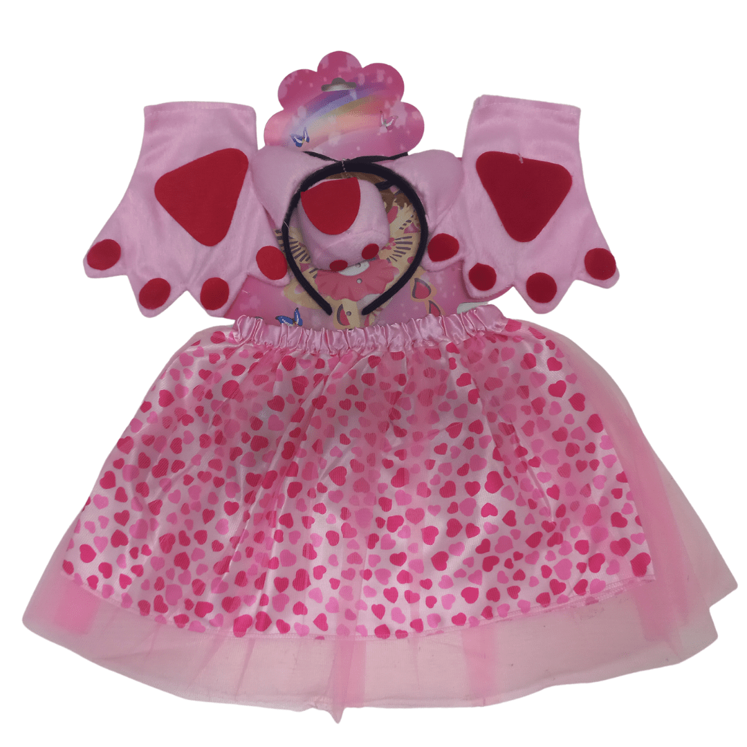 Pig Tutu Set with Gloves Dress Up Not specified 