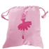 Pink Ballerina Drawstring Ballet Bag Ballet Not specified 