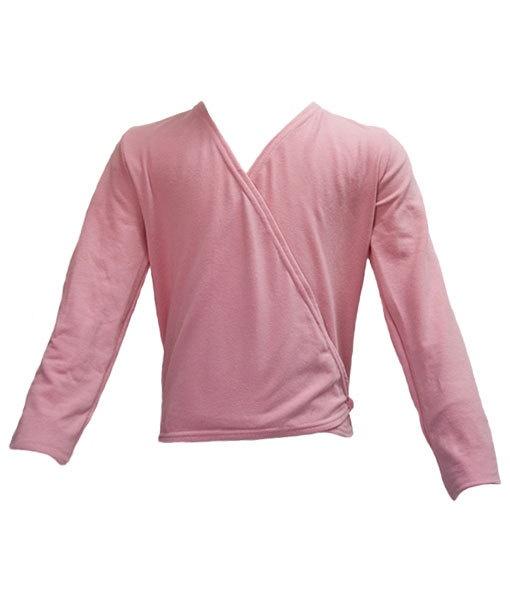 Pink Cotton Cross-Over Ballet Not specified 