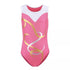 Pink Leotard with Gold Detail Ballet Not specified 