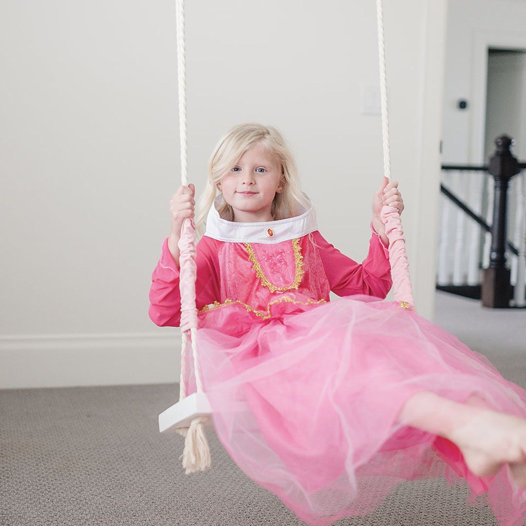 Pink Long Sleeve Princess Dress Dress Up Not specified 