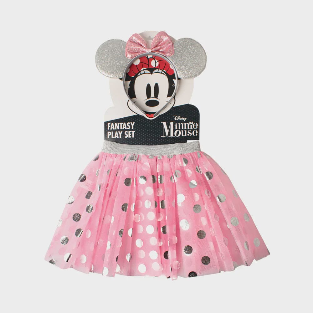 Pink Minnie Mouse Tutu Set with Aliceband Dress Up Disney 