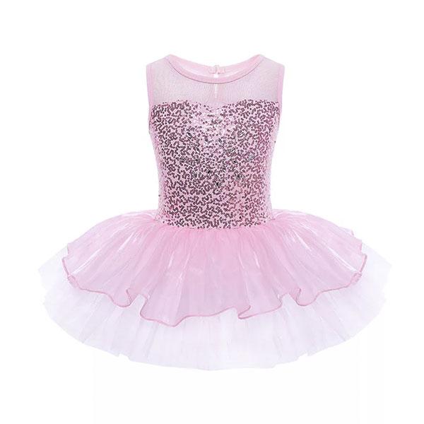 Pink Sequin Tutu Dress Dress Up Not specified 