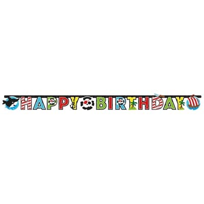 Pirate Letter Banner Parties Not specified 