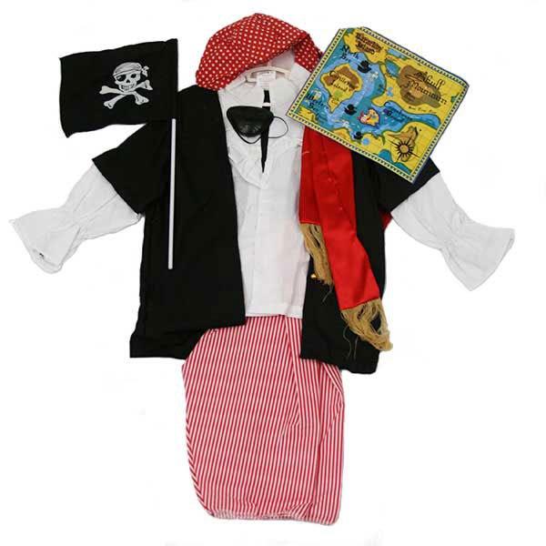 Pirate Outfit (Age 3-6) Dress Up Le Sheng 