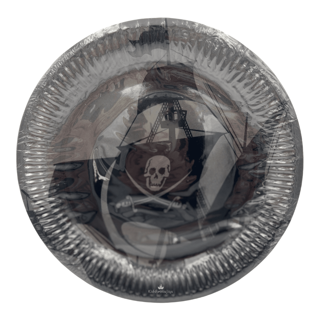 Pirate Paper Plates 10pc Parties Not specified 