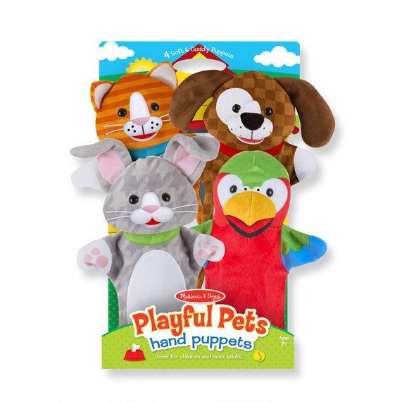 Playful Pets Hand Puppets Toys Melissa & Doug 