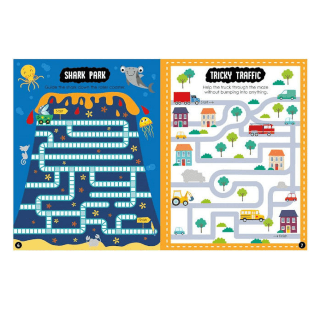 Playtime Learning Sticker Activity - Mazes Toys Not specified 