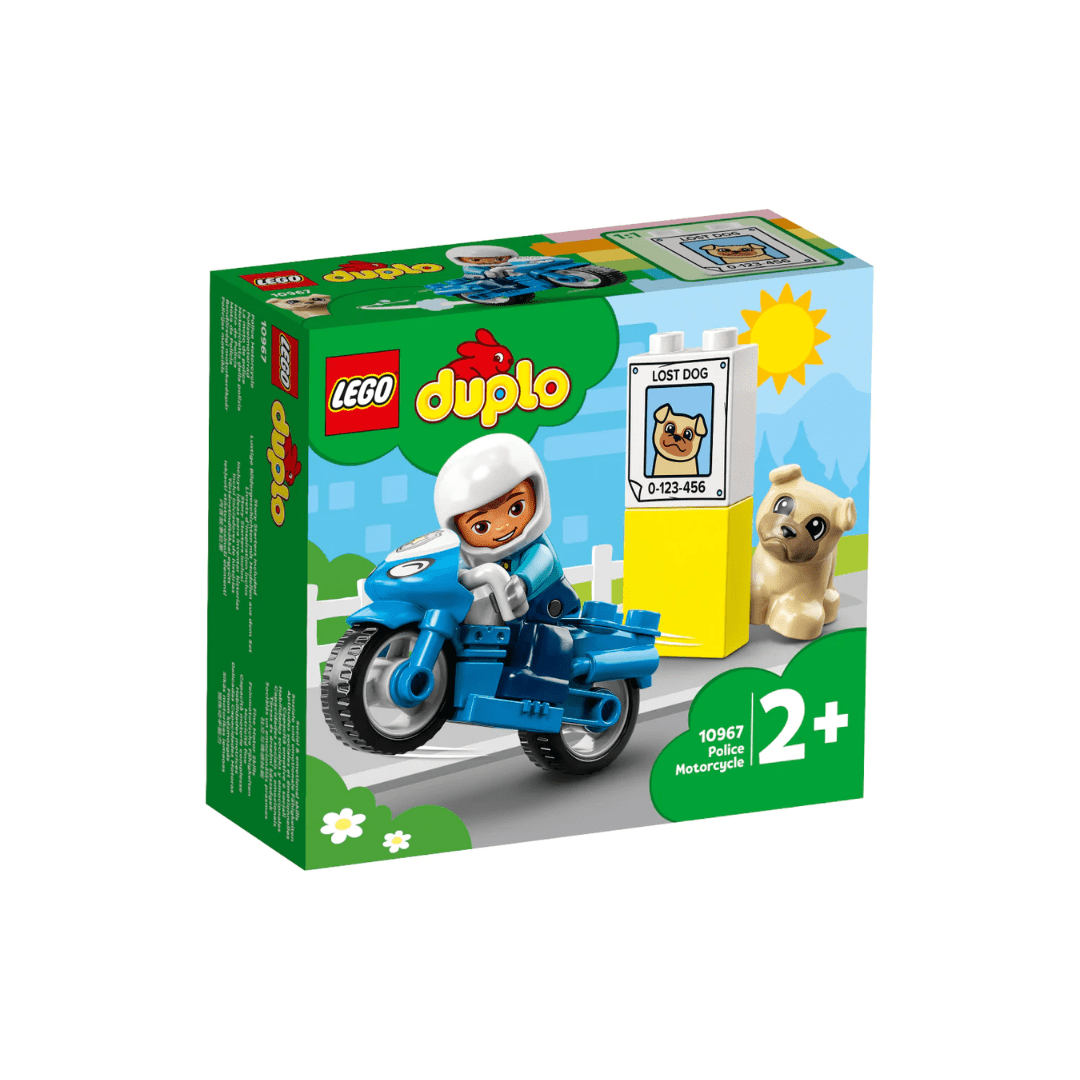 Police Motorcycle DUPLO Toys Lego 