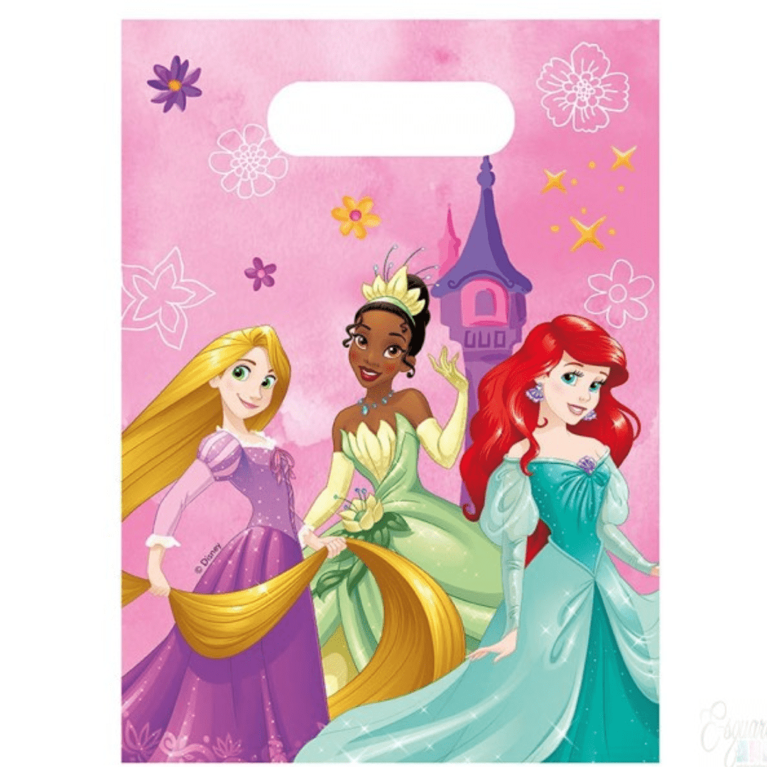 Princess Live Your Story Plastic Party Bag 6pc Parties Not specified 