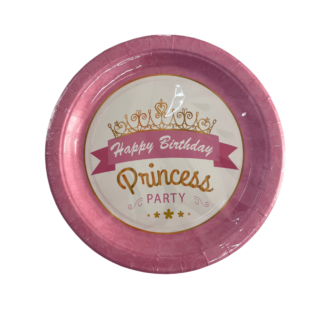 Princess Party Paper Plates Parties Not specified 