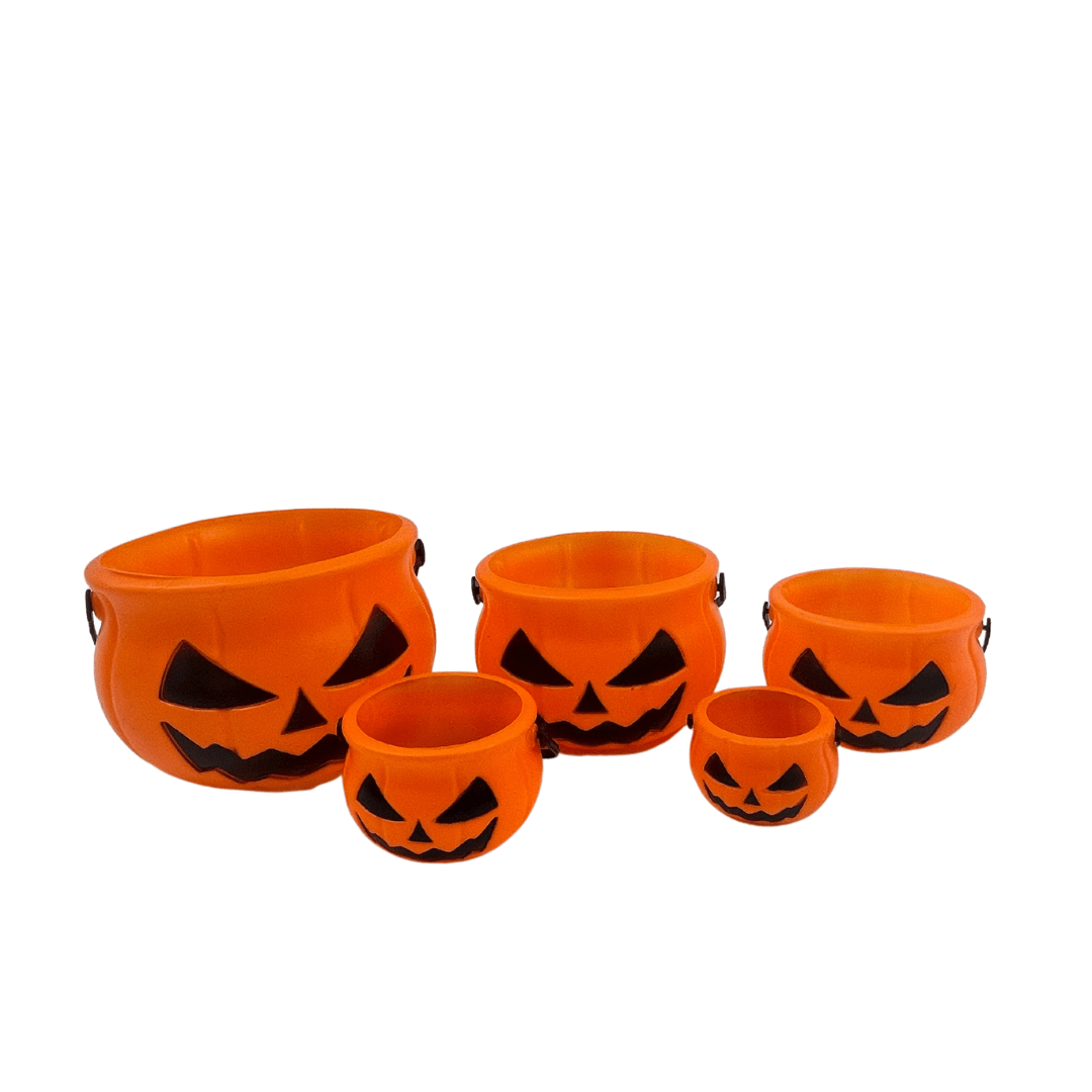 Pumpkin Bucket Set 5pc Halloween Not specified 