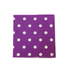 Purple Polka Dot Serviettes Parties Not specified 