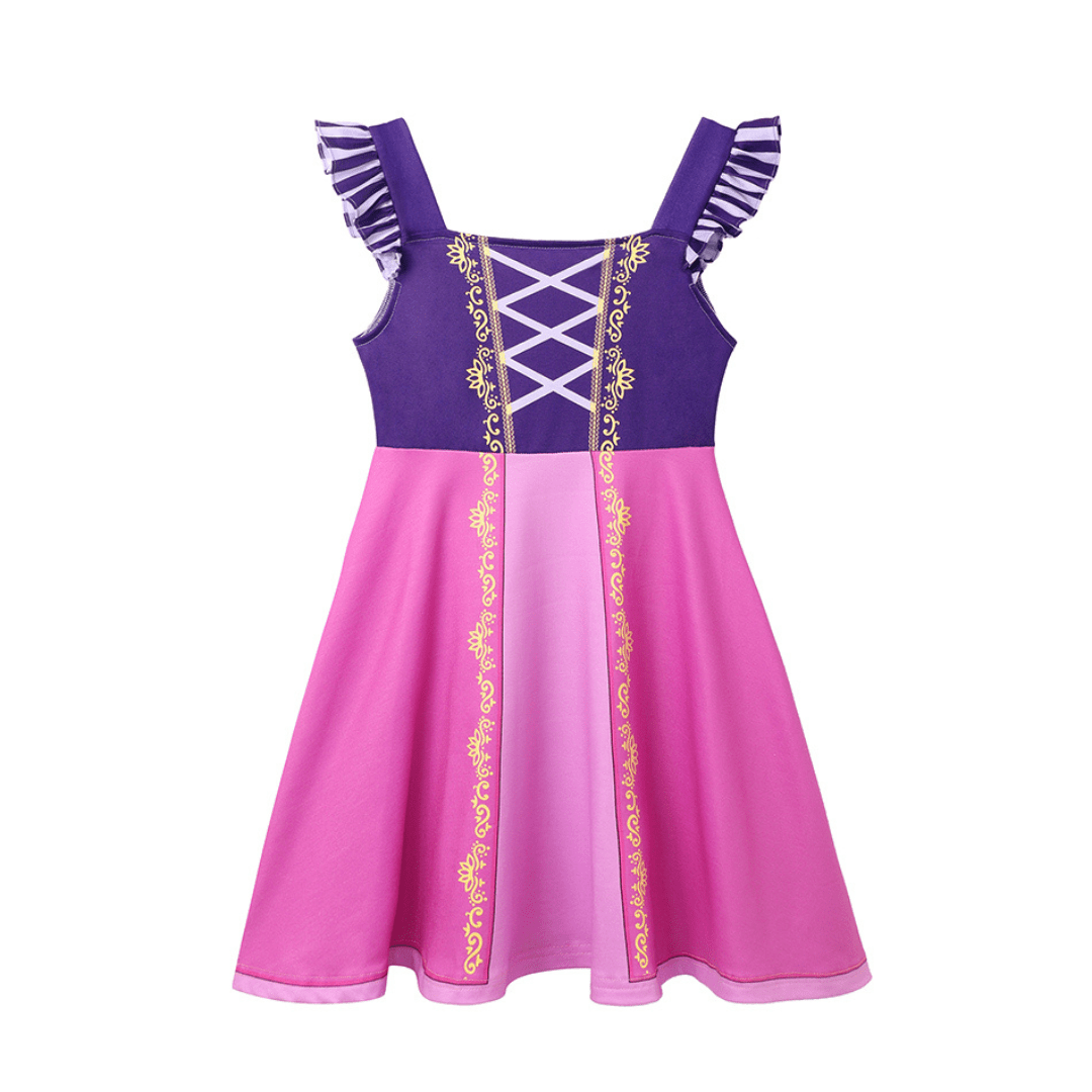 Purple Princess Casual Dress Dress Up Not specified 