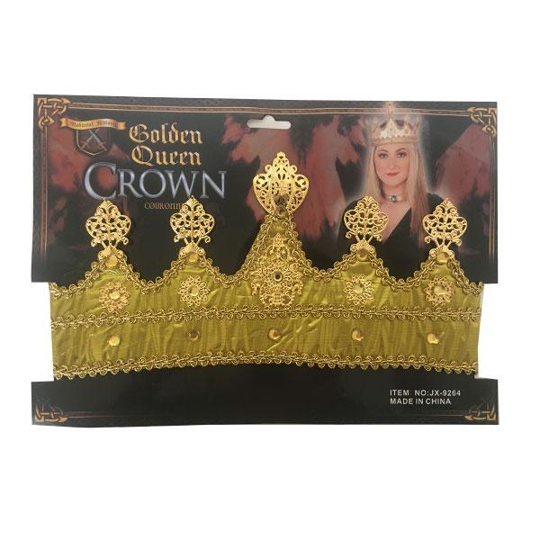 Queen Crown Gold Dress Up Not specified 
