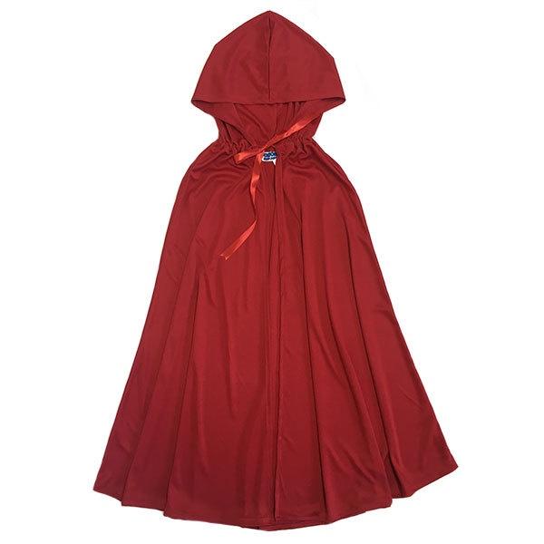 Red Hooded Cape Dress Up Not specified 