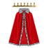 Red King Cape and Crown Set Dress Up Not specified 