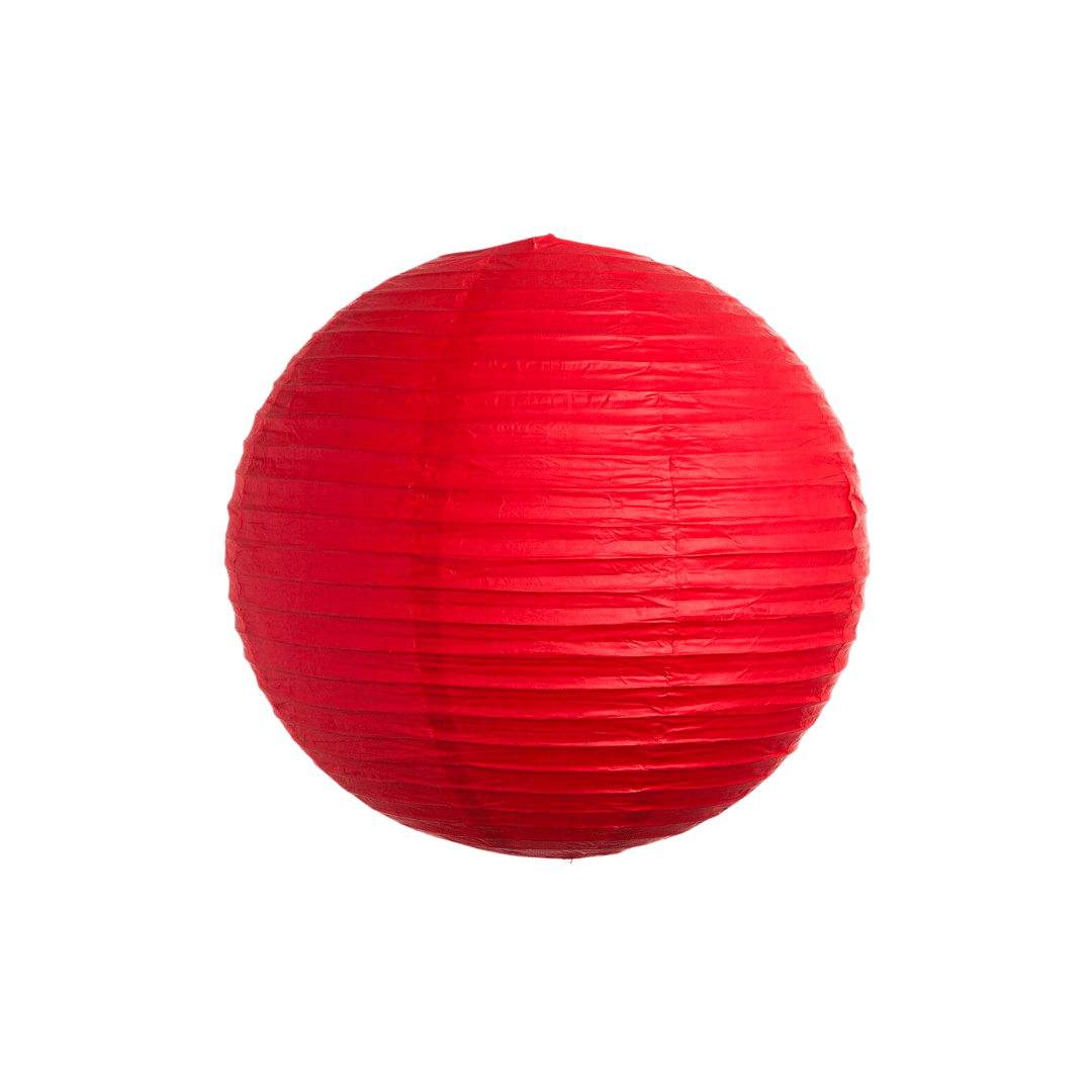 Red Material Lantern 30cm Parties Not specified 