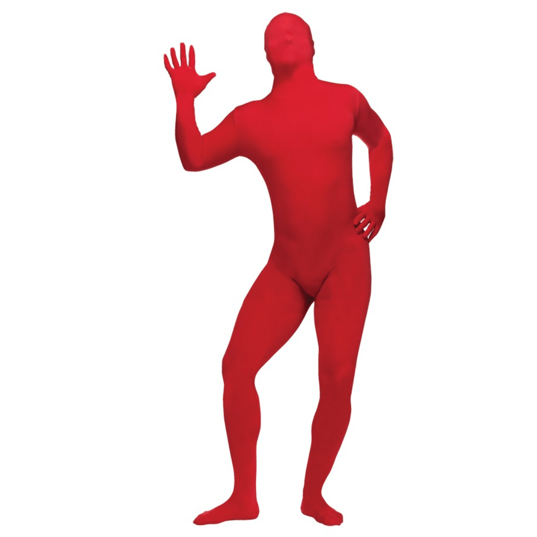 Red Morph Suit Adult Dress Up Not specified 