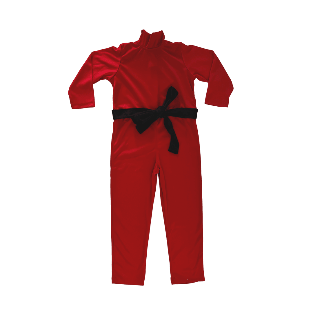 Red Ninja Jumpsuit Dress Up Not specified 