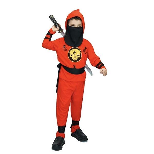 Red Ninja Outfit Dress Up Not specified 