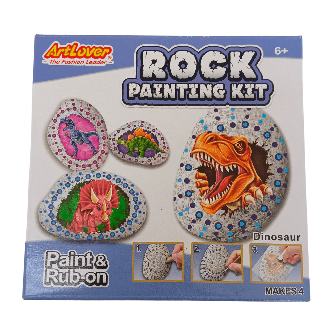 Rock Painting Dinosaur - Design A Toys Not specified 