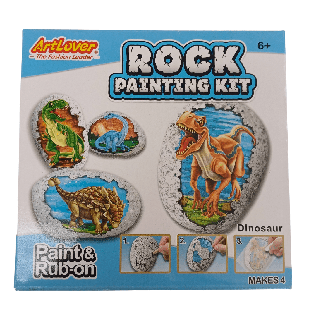 Rock Painting Dinosaur - Design B Toys Not specified 