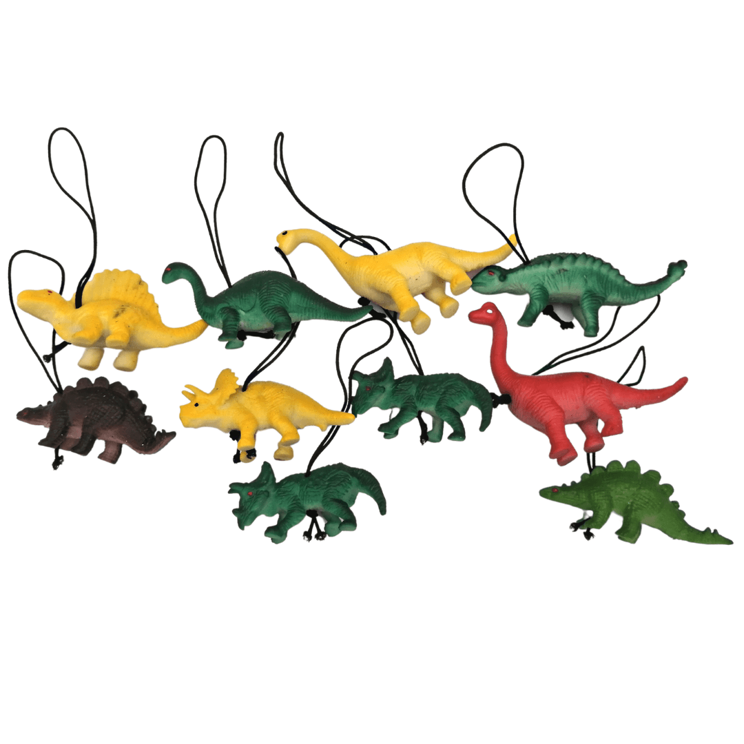 Rubber Dinosaurs 6cm 10pc Toys Not specified 