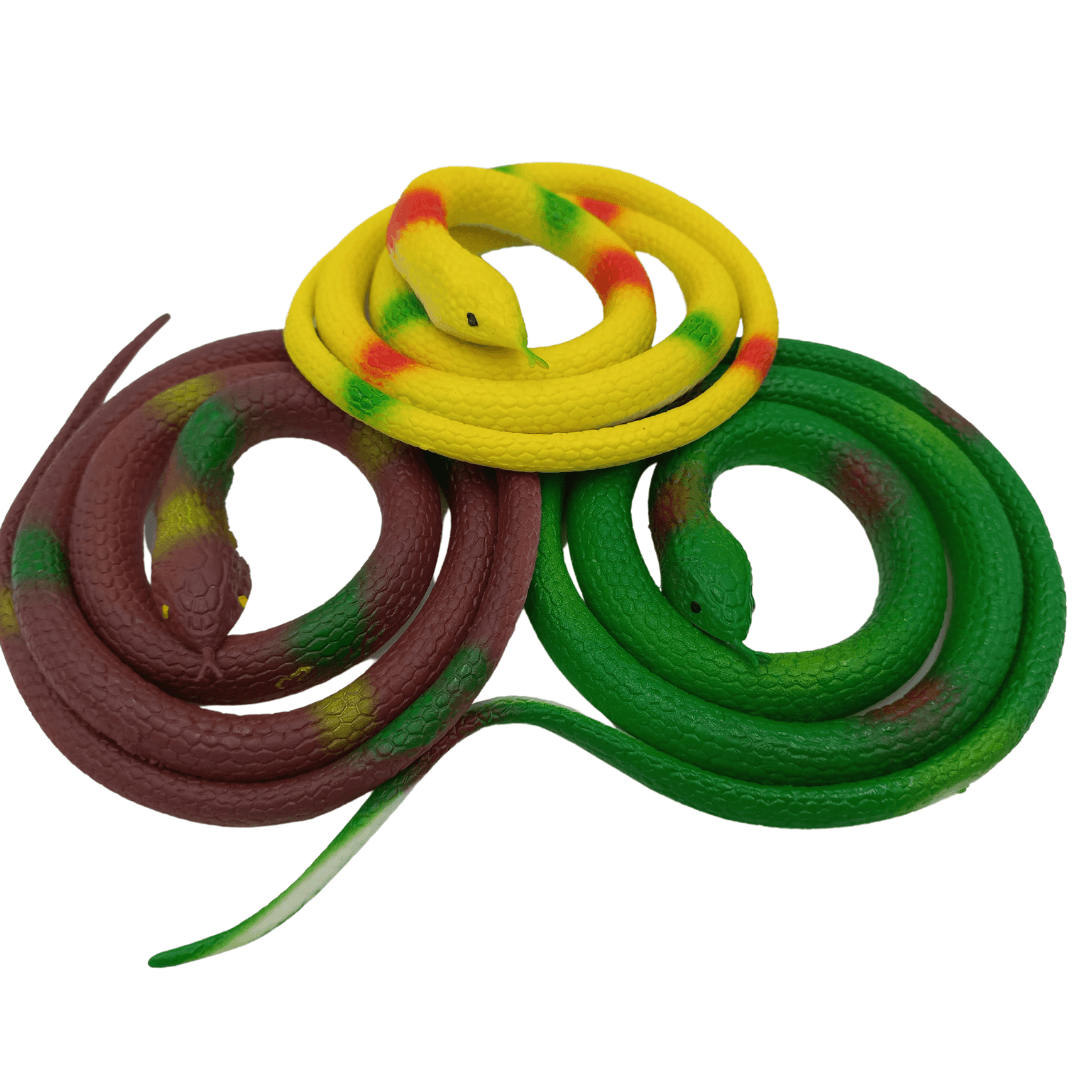 Rubber Snakes Colour 70cm 1pc Toys Not specified 