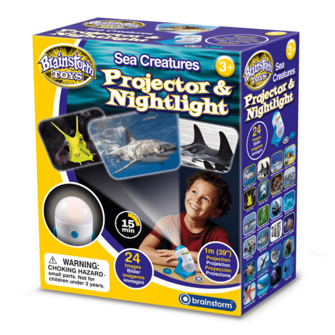 Sea Creatures Projector & Nightlight Toys Brainstorm 
