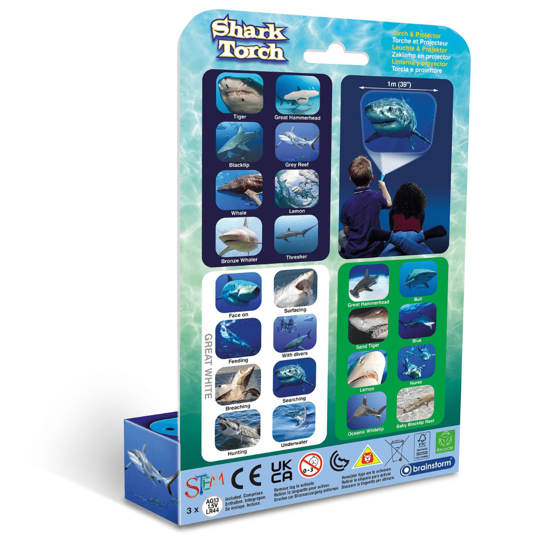 Shark Torch & Projector Toys Brainstorm 