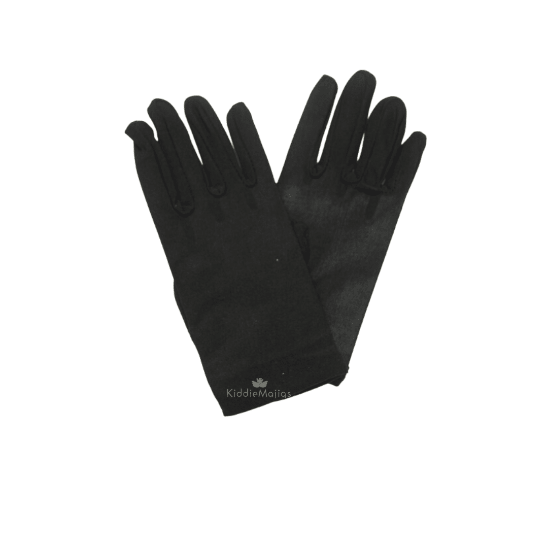 Short Gloves Dress Up Not specified Black 