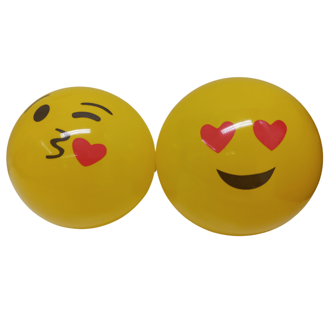 Smiley Face Inflatable Ball Toys Not specified 